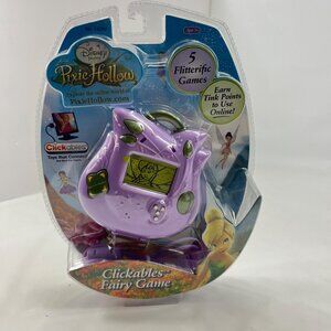 Disney Fairies Pixie Hollow Clickable Fairy Handheld Game